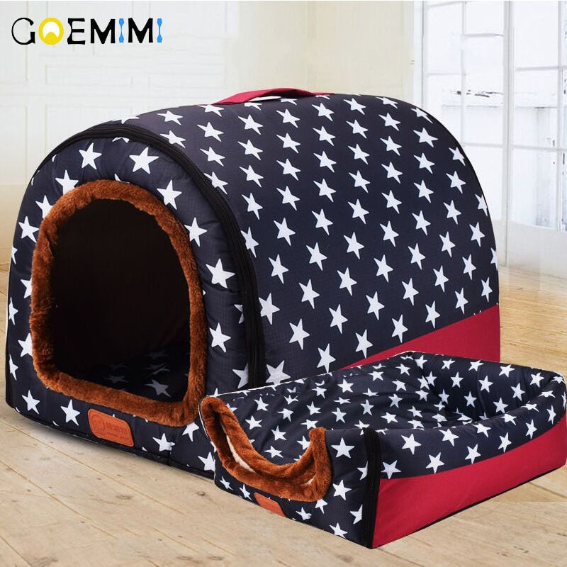 Print Stars Kennel Mat For Pet Puppy Top Quality Foldable