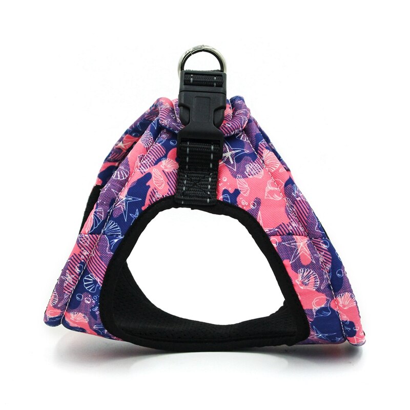Pet Dog Harness For Chihuahua Pug Small Medium Dogs Printed Puppy Cat Walking Harnesses Vest Pet Products