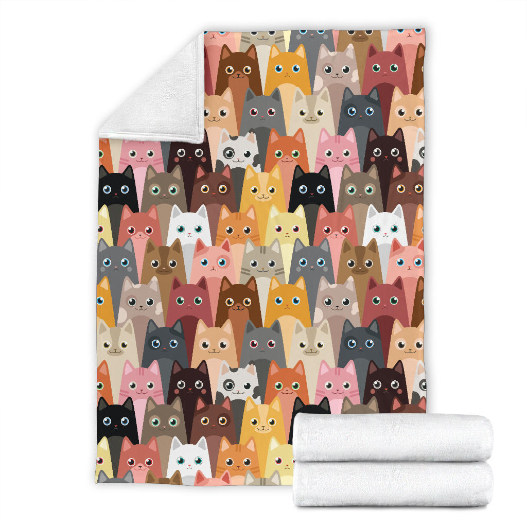 Crazy Cat Lovers Premium Blanket